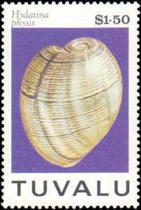 Tuvalu #671-674, Complete Set(4), 1994, Seashells, Never Hinged