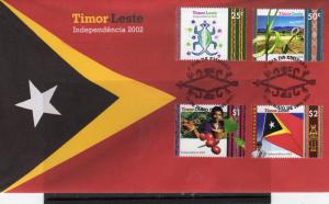 East Timor 2002 Independence  FDC