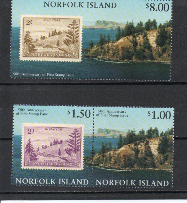 Norfolk Island 624-626 MNH