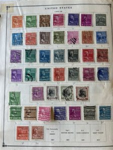 1938 US Presidential complete 803-834. 839-847 and 848 used