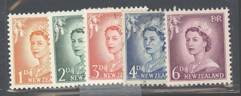 New Zealand #306/311  Multiple