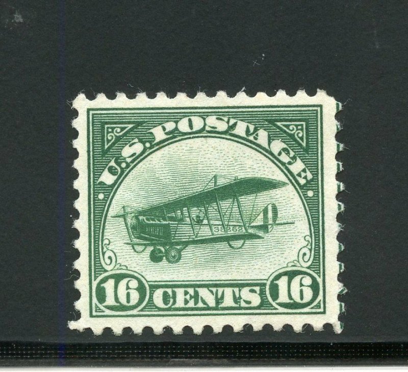 UNITED STATES 16c BI-PLANE  SCOTT #C2  VF/XF NEVER HINGED SCOTT $120.00++ 