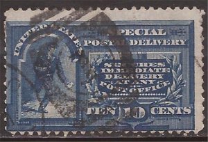 US Stamp - 1894 10c Special Delivery - Stamp Used - Scott #E4 Cat Val $110