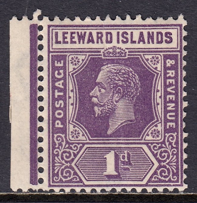 Leeward Islands - Scott #64 - MNH - Vertical crease - SCV $2.50