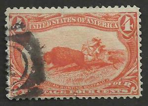 # 287 Orange Used Indian Hunting Buffalo