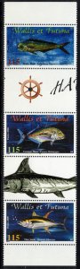 WALLIS & FUTUNA 2000 Fish; Scott 533; MNH