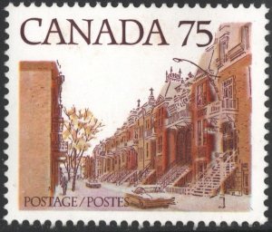 Canada SC#724 75¢ City Streets: Old Houses (1978) MLH