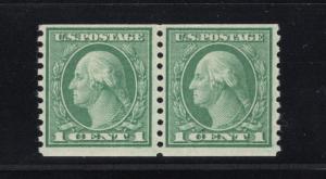 US Scott #452 VF MVVLH Pair