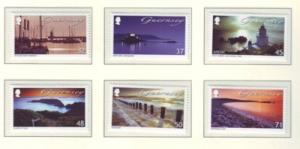 Guernsey Sc 953-8 2007 Seaside Views stamp set mint NH
