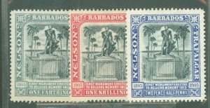 Barbados #102/108/112