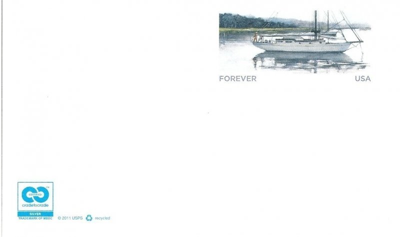 Scott# UX627 W/ C2C Logo US Postal Card