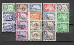 ADEN 1939/48 SG 16/27 MNH Cat £260