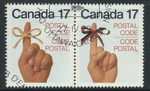 Canada SG 938a se-tenant pair 938 & 939  Philatelic Burea...