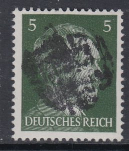 Germany Soviet Zone SBZ - LOCAL DEHLES 5Pf HITLER head - Expertized Valicek