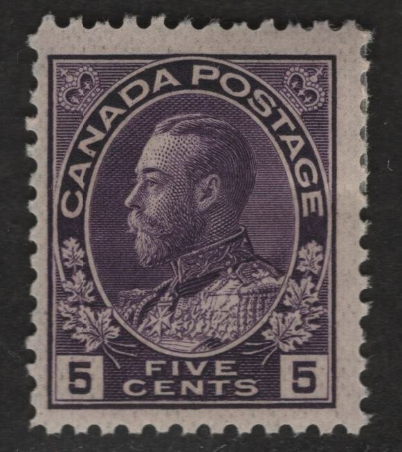 $Canada Sc#112 M/H/F-VF, Cv. $40
