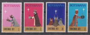 Botswana Scott #80-83 MH
