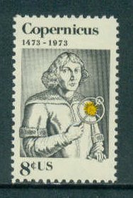 1488 8c Copernicus Fine MNH Plt/4 LR 34105 XA0921