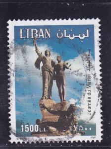 Lebanon  Scott#  515  Used