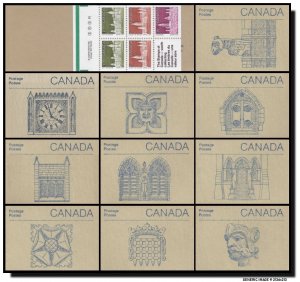 CANADA # BK96a - McCann BK96Ab - Error tag - MNH - Complete set