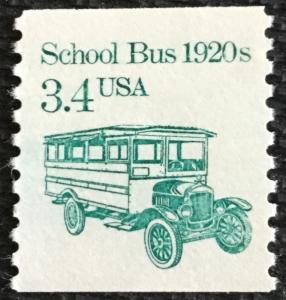US #2123  MNH Coil Single School Bus SCV $.20 L2