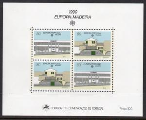 Portugal Madeira 1990 Europa Architecture SS VF MNH (138)