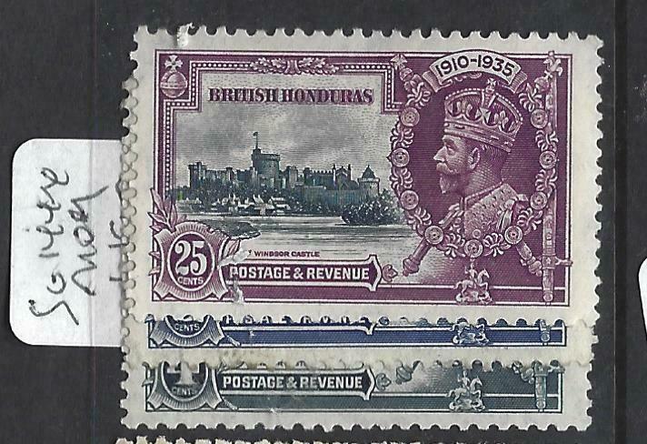 BRITISH  HONDURAS   (PP2903B)     KGV SILVER JUBILEE  SG  144-6    MOG