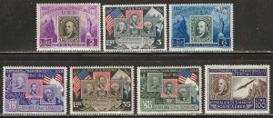 San Marino 266-271, C55, mint, lightly hinged. Complete set.  (S208)