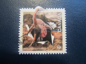 Canada #2828  Dinos  Omithomimus Edmontonicus  Nice stamps  {ca514}