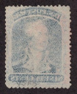 MOMEN: US STAMPS #39 RED GRID CANCEL GENUINLY USED $10,500 LOT #85000-1