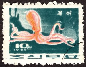 1965, North Korea 10c, Used CTO, Sc 647