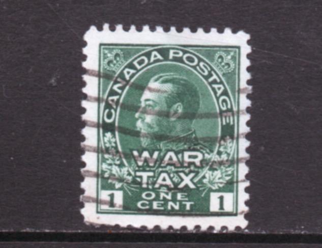 Scott #  MR1  used  War  Tax Stamp