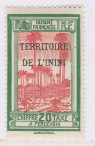 French Colony Inini Postage Two 1932-41 20cMH* Stamp A22P17F8849-