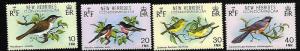 BR. NEW HEBRIDES 276-279 MNH BIRDS, LAST SET