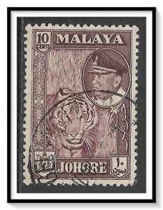 Johore #163 Sultan & Tiger Used