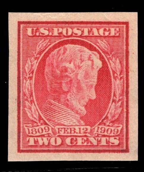 US STAMPS #368 IMPERF MINT OG NH XF CHOICE LOT #82443-1*
