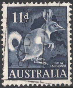 Australia: SC#323 11d Greater Bilby (1961) Used