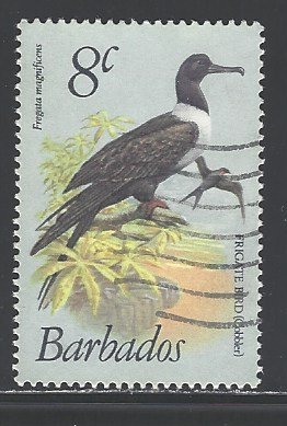 Barbados Sc # 498 used (DT)