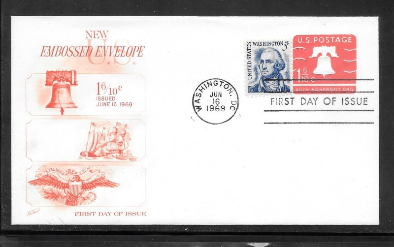 Just Fun Cover #U548A FDC Fleetwood Cachet (A1087)