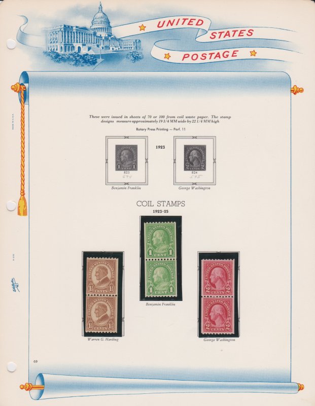United States of America Postal Stamps