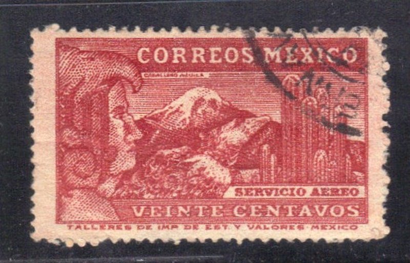 MEXICO SC# C68A USED 20c 1934-35
