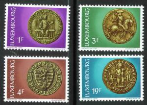 Luxembourg Scott 542-545 MNH** 1974 Seal set