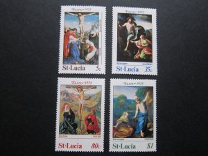 St Lucia 1975 Sc 369-372 set MH