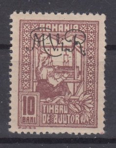 German Occupation Romania 1917 Sc#3NRA2 Mi#K2y white paper mnh (DR1693)