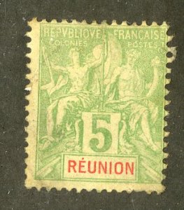 REUNION 38 MH SCV $1.75 BIN $.80 NAVIGATION & COMMERCE