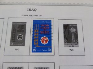 Iraq 1918-1976 Stamp Collection on Album Pages