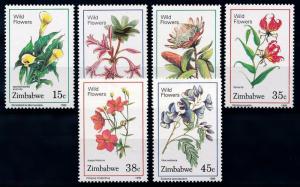 [67038] Zimbabwe 1989 Flora Flowers Blumen  MNH