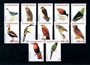 [100507] Suriname 2005 Birds Vögel Oiseaux Owls Parrot Duck  MNH