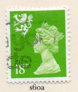 Great Britain Scotland  Sc SMH36 1992 18p Machin Head  stamp used