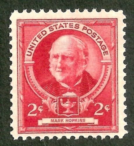 United States; #870 Mark Hopkins 2c 1940; Mint Never hinged MNH Nice