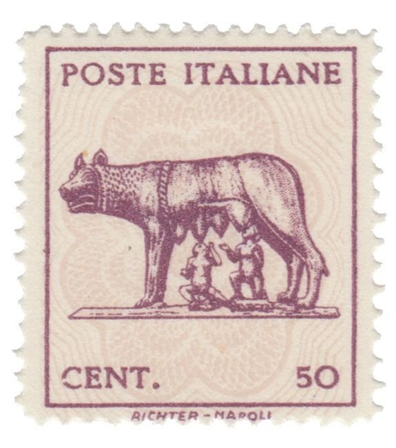 ITALY 1944 SCOTT # 439. UNUSED. # 4